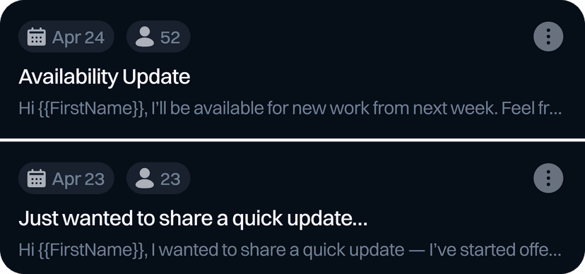 Messaging preview