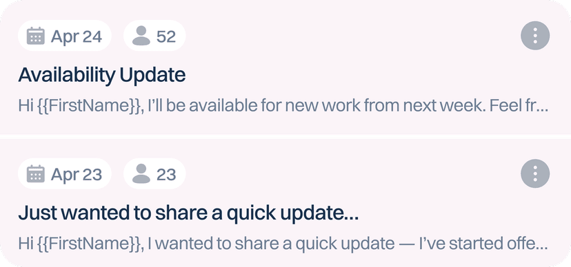 Messaging preview
